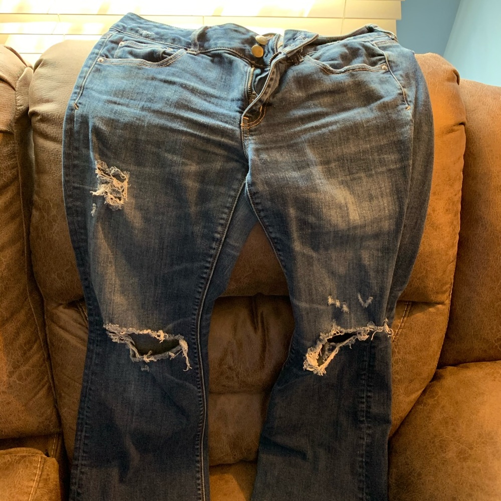 American Eagle Super Stretch Artist Flare Jeans